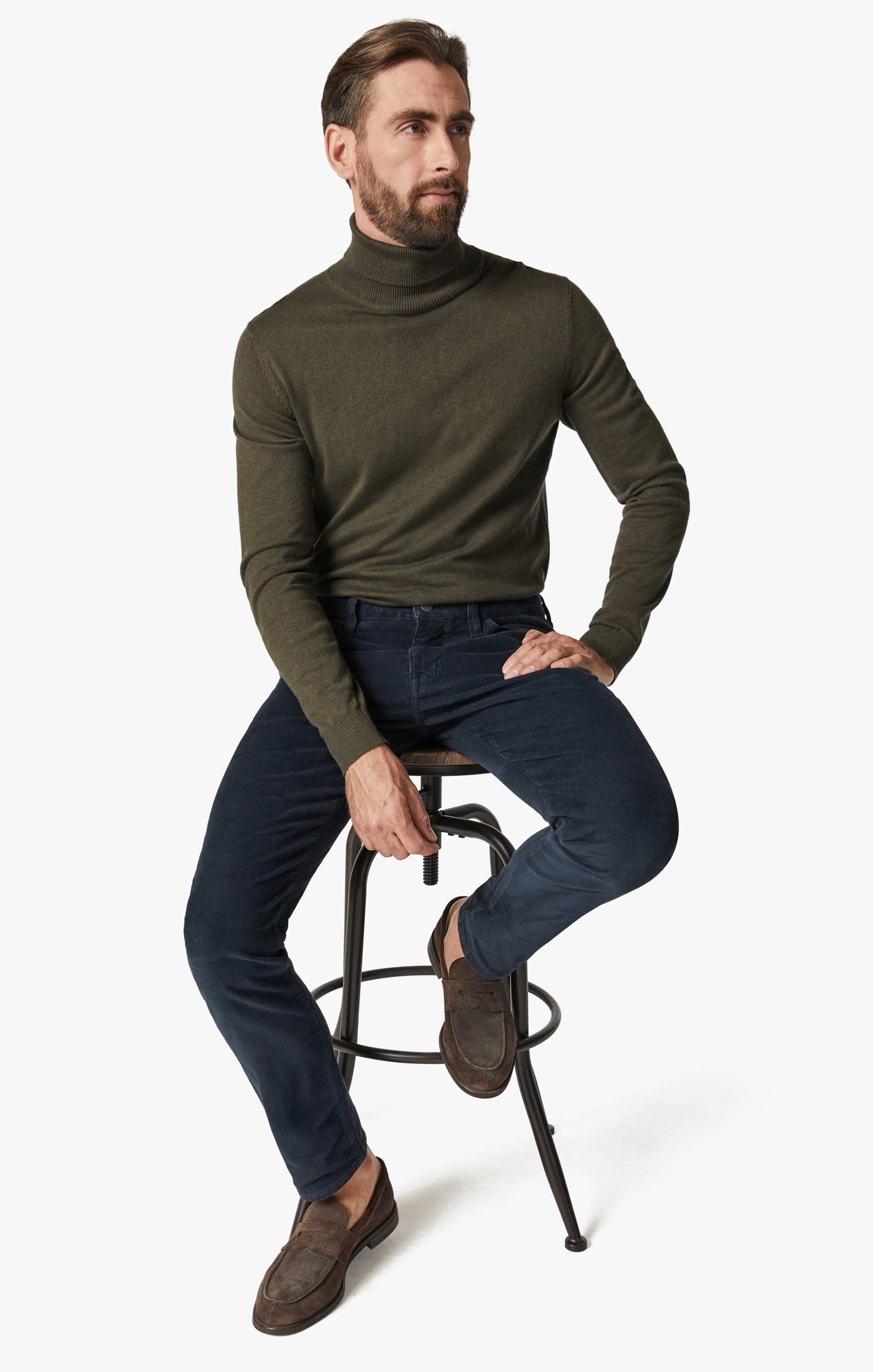 34 Heritage Cool Navy Cord