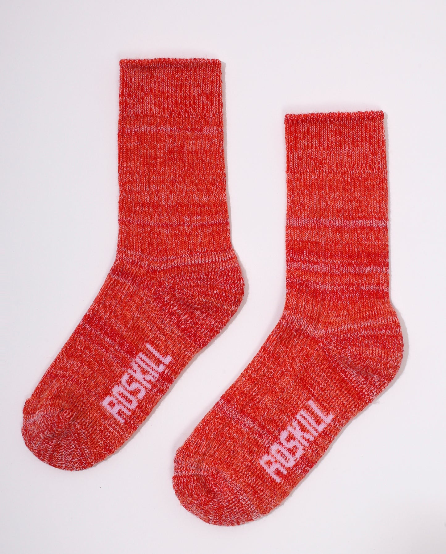 Roskill Merino Wool Socks Red