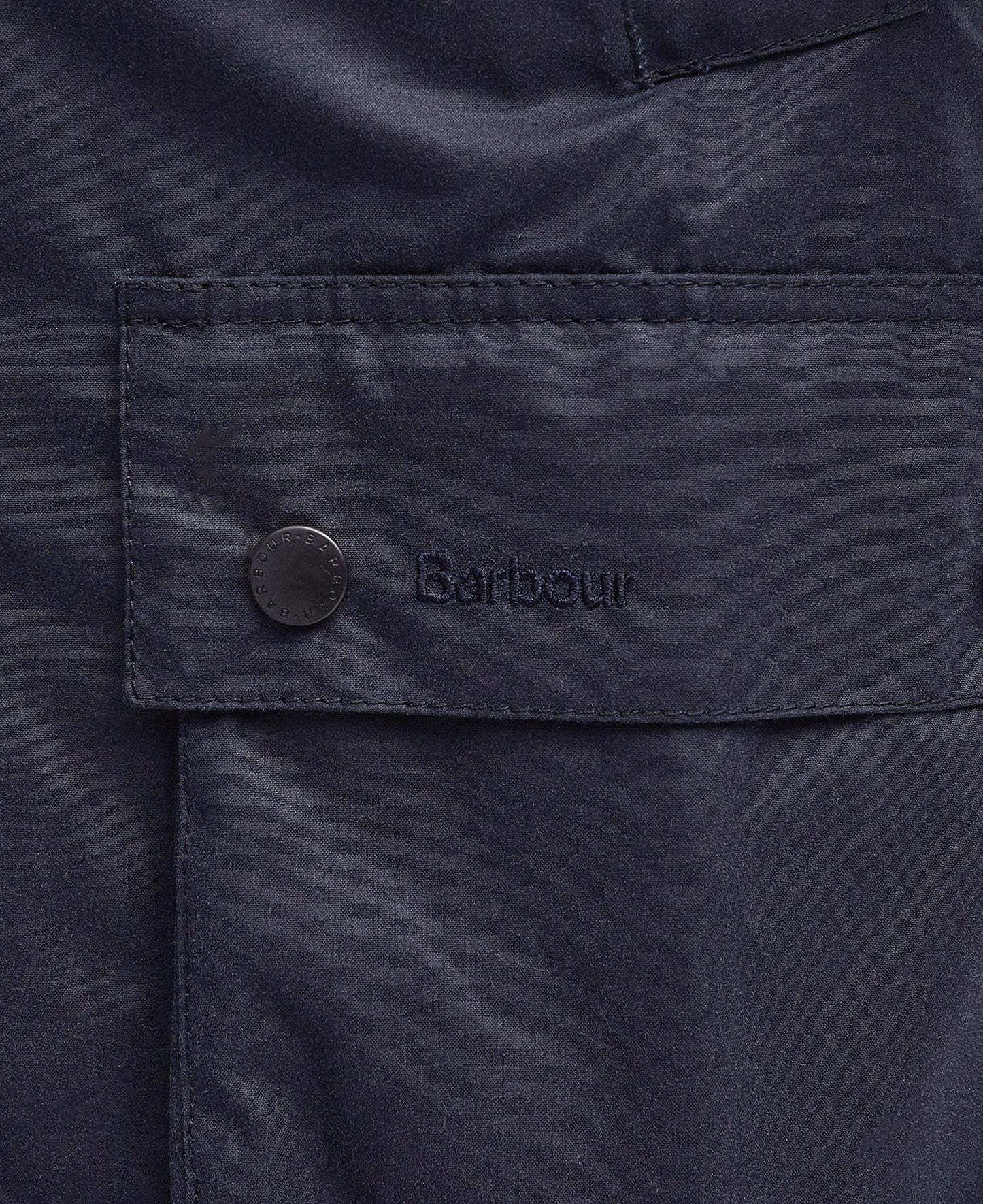 Barbour Ashby Wax Jacket Navy