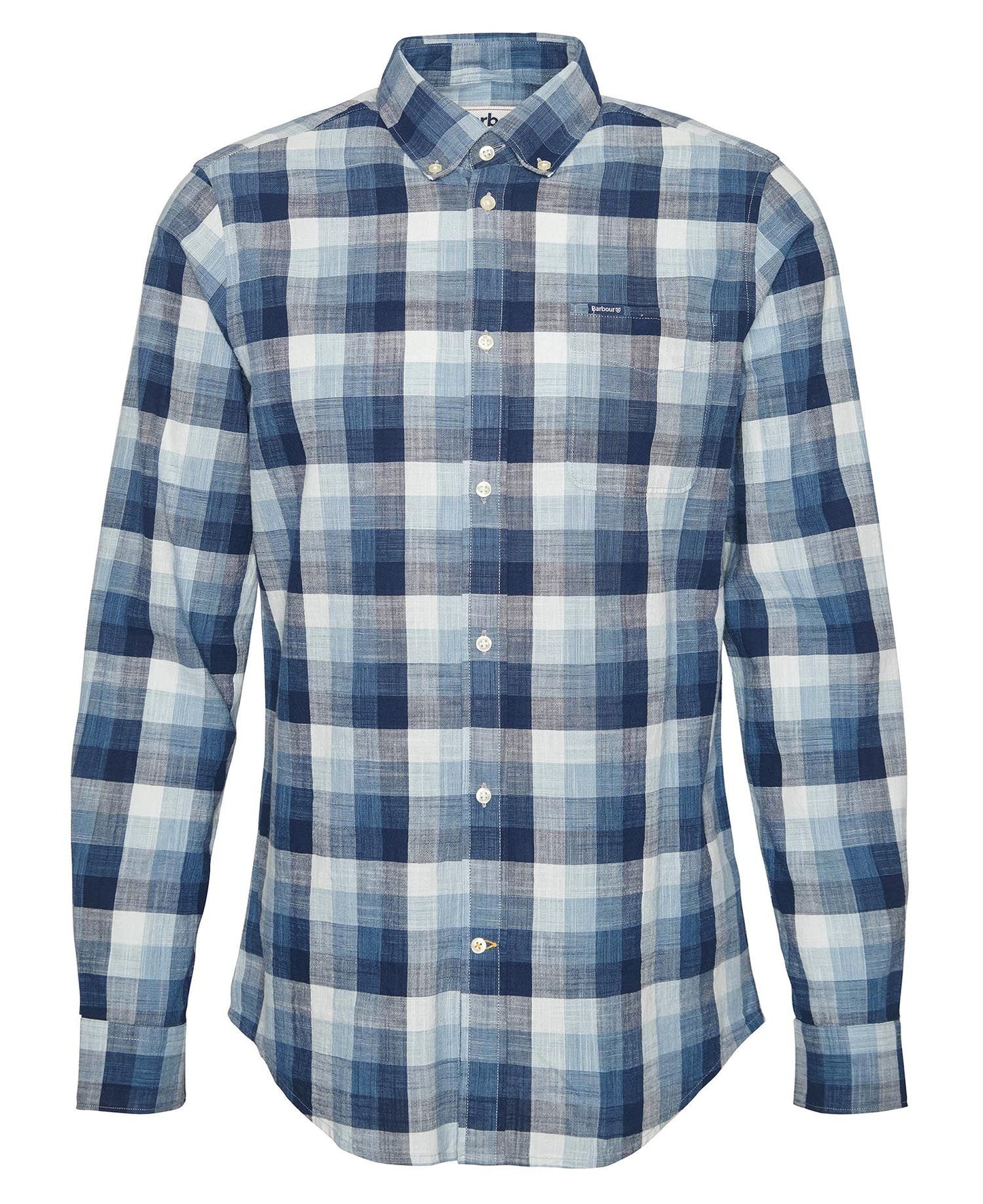 Barbour Hillroad Tailored Shirt Navy