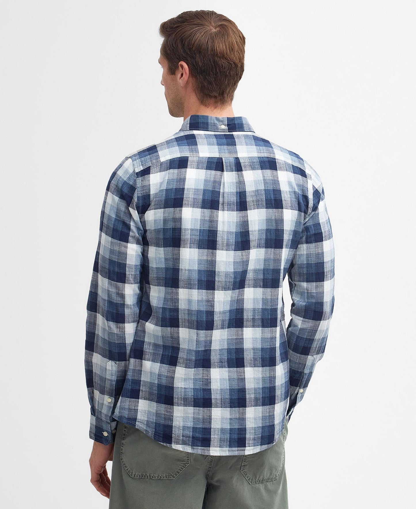Barbour Hillroad Tailored Shirt Navy