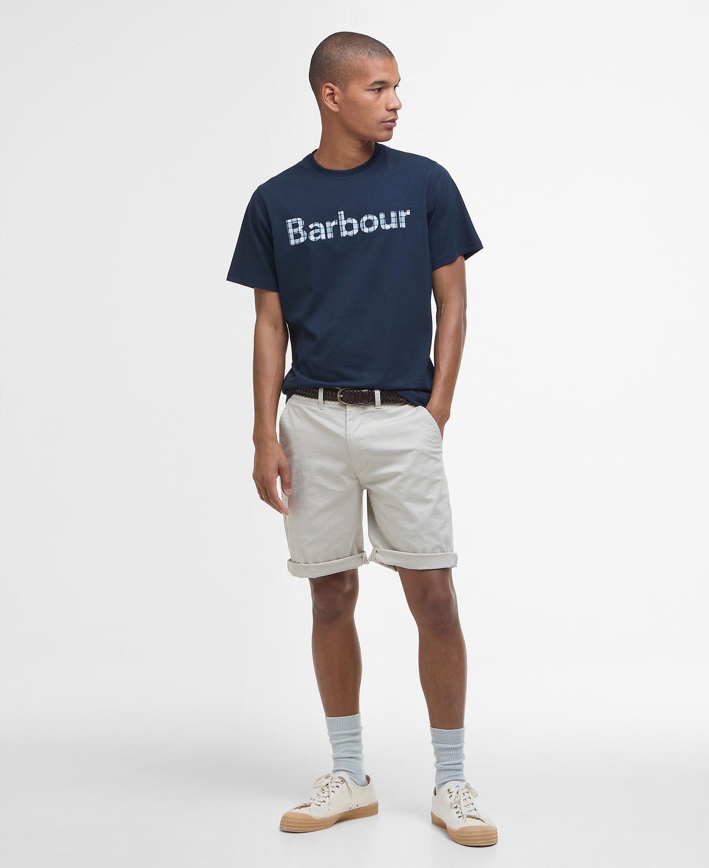 Barbour Kilnwick T- Shirt Navy