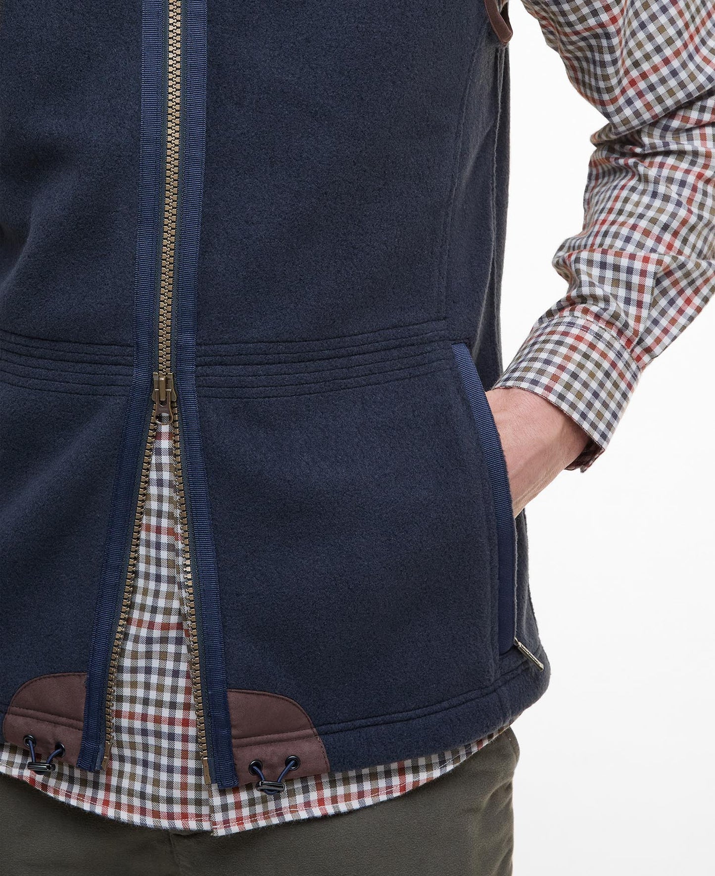 Barbour Langdale Fleece Gilet Navy