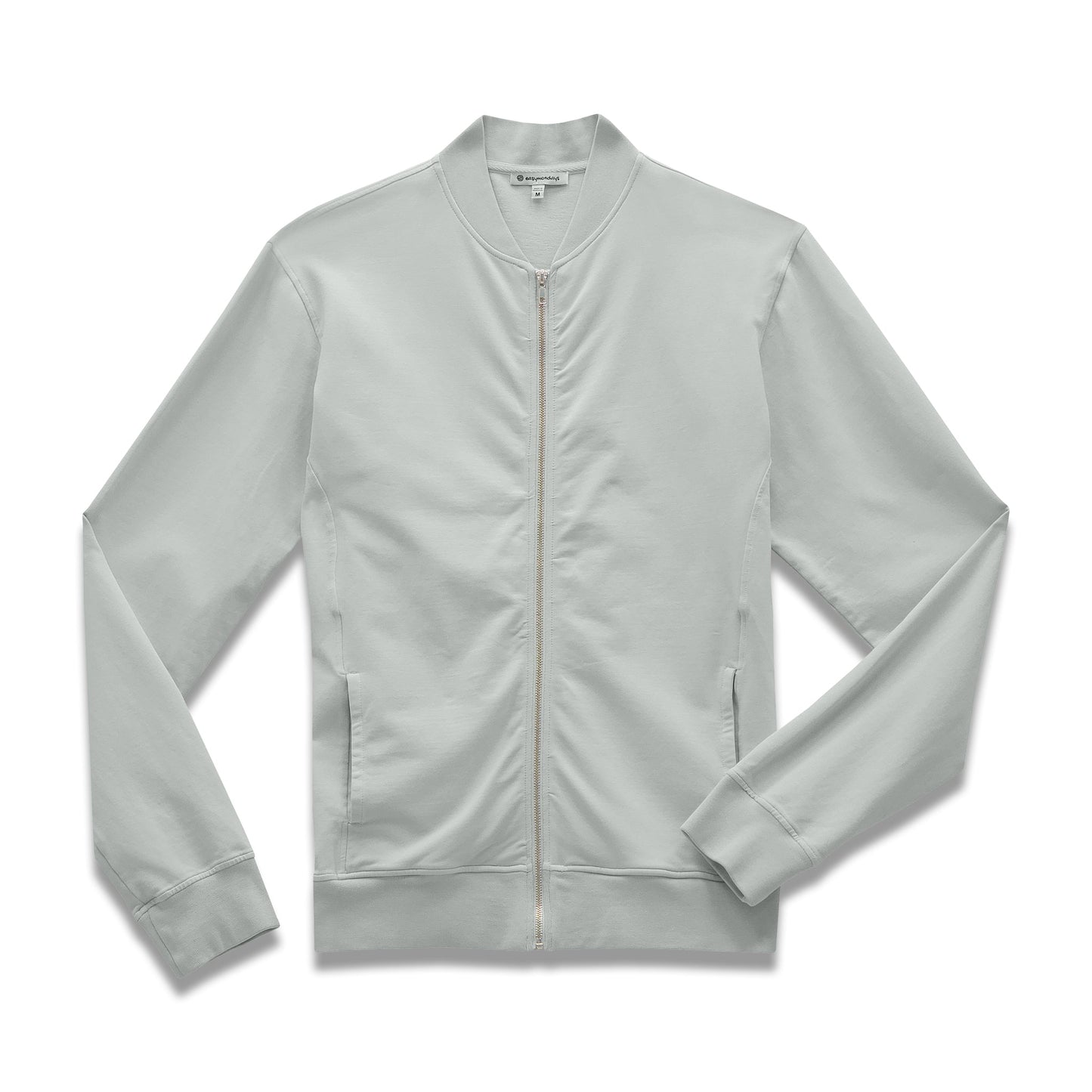 Easy Mondays Light Weight Terry Bomber Jacket Cloud