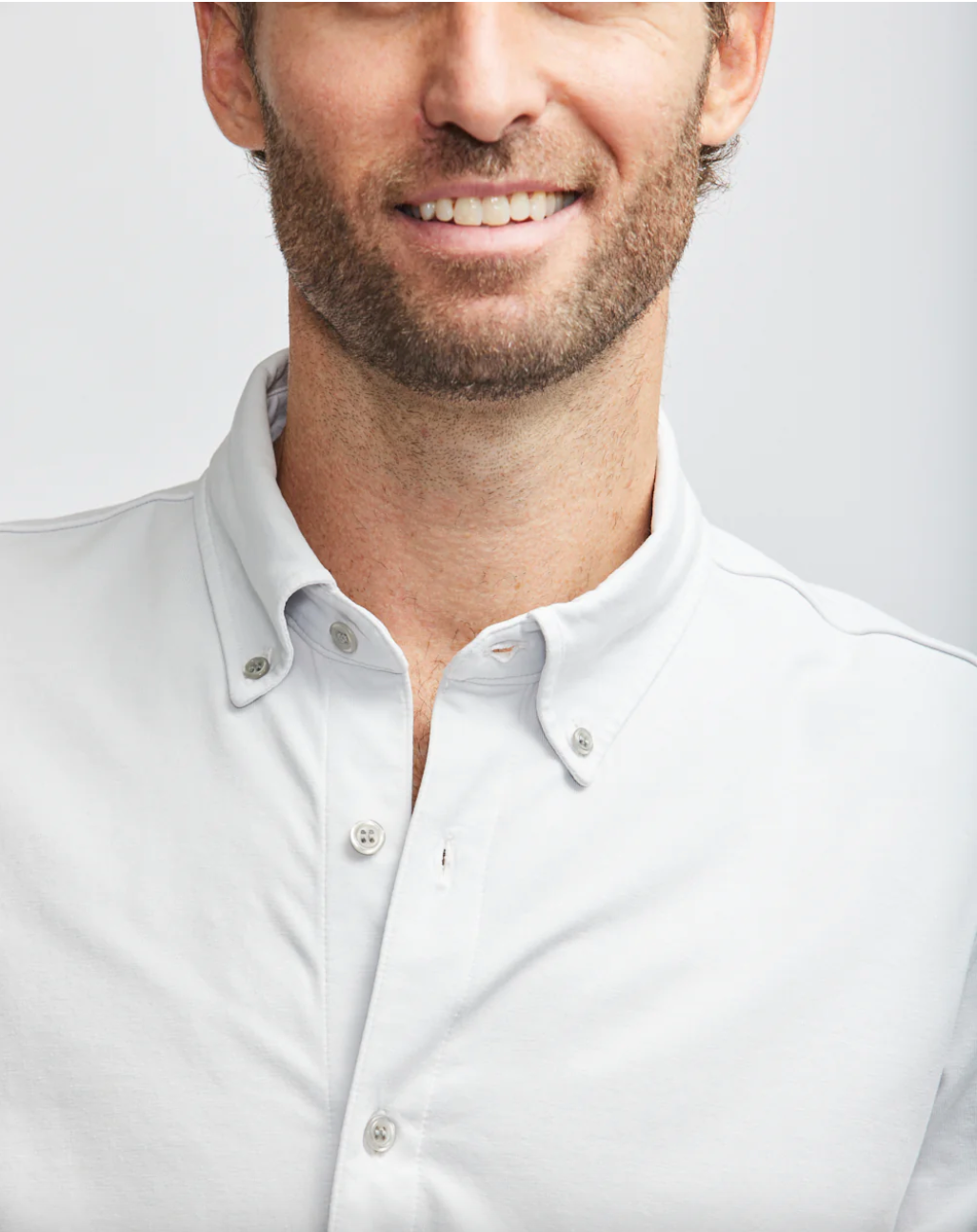 Easy Mondays LS Jersey Button Down Cloud SS24