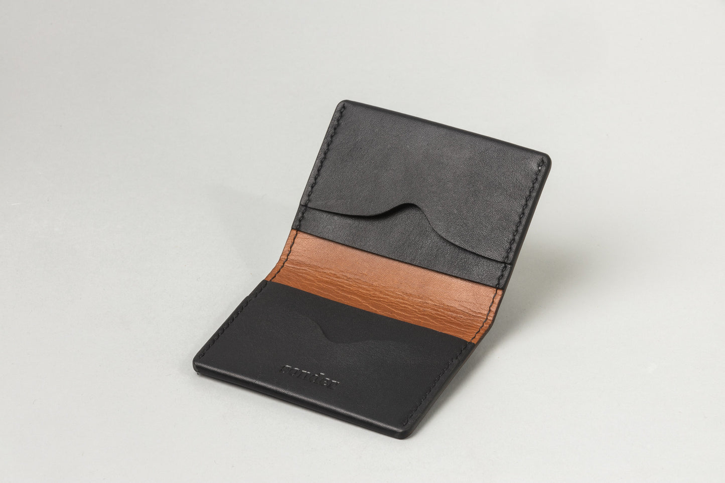 Sonder Driving Wallet Black/Tan