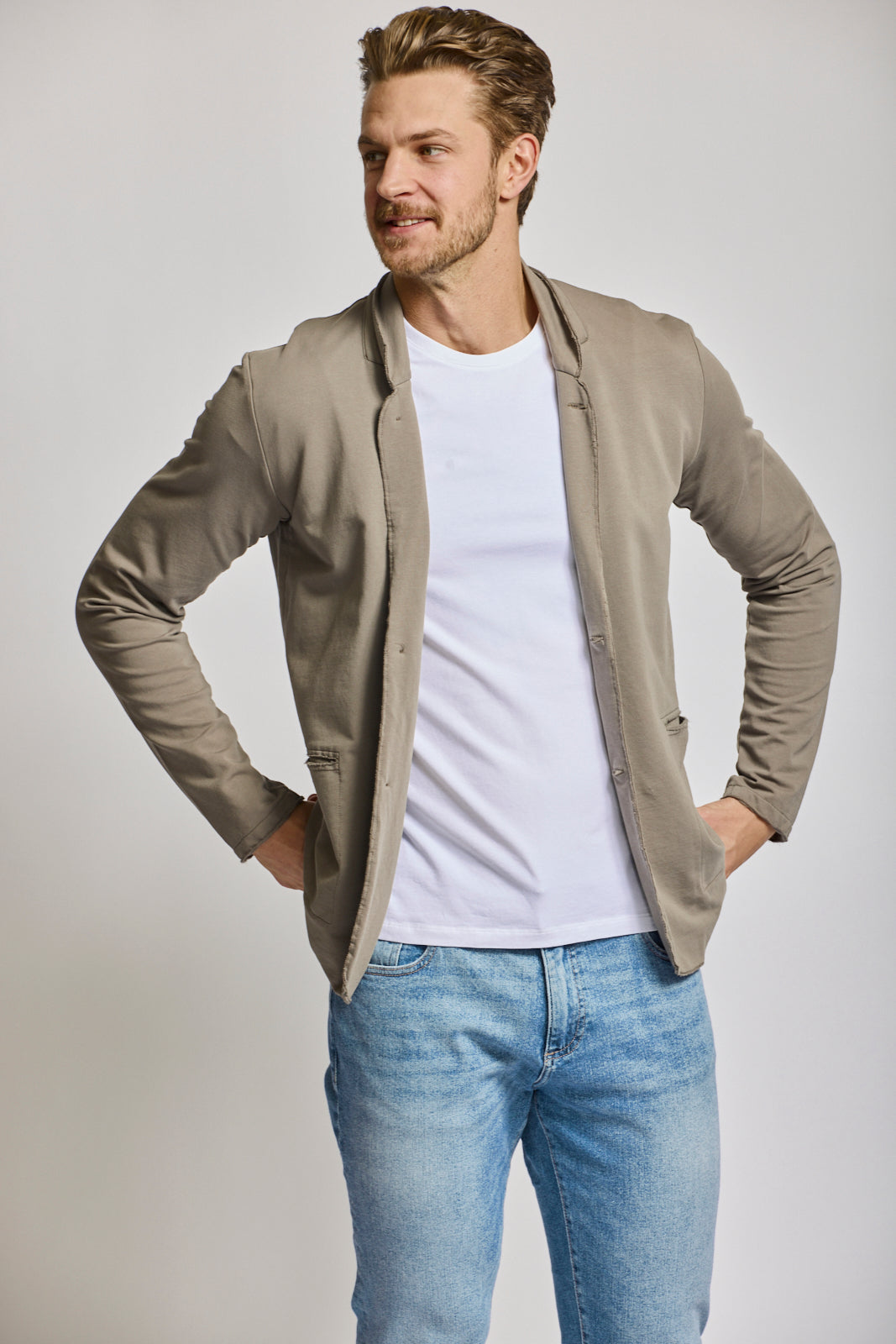 Easy Mondays Everyday Blazer Mushroom