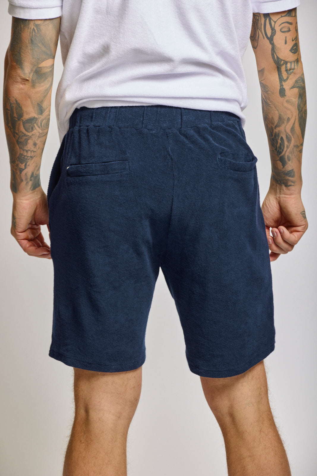 Easy Mondays Towel Terry Short Navy