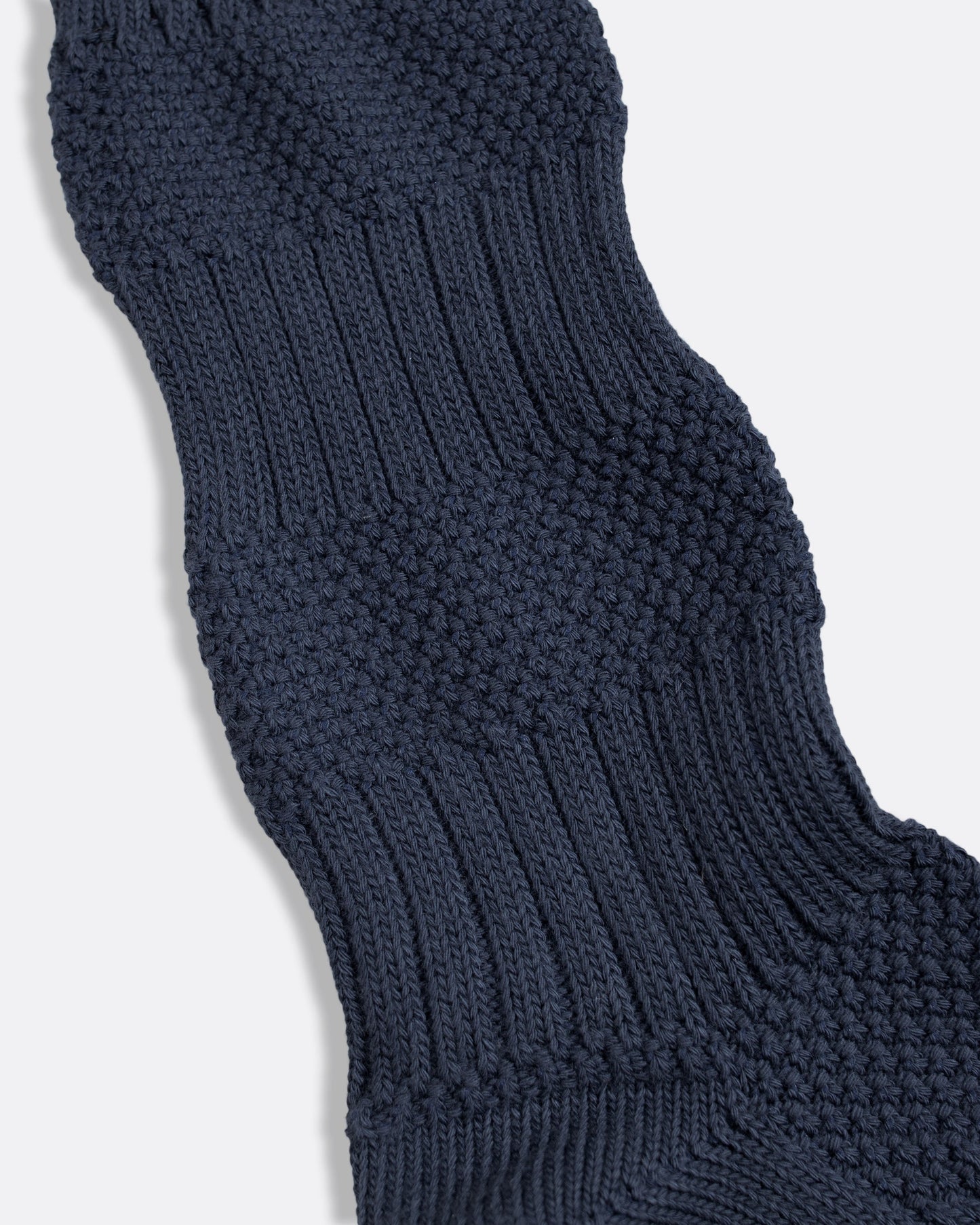 Far Afield Dos Stripe Socks - Navy