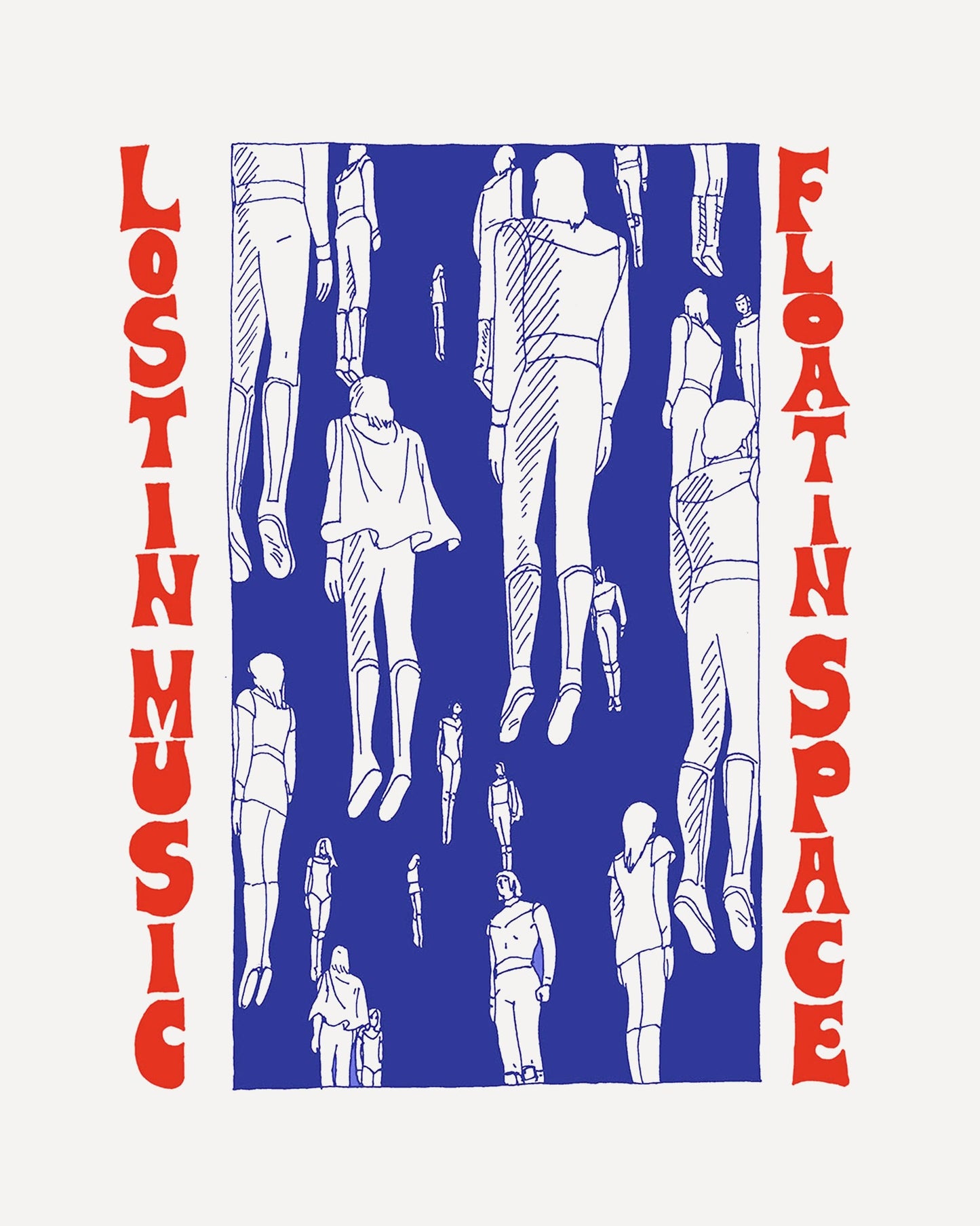 Far Afield x Matt Sewell Lost In Music T-Shirt