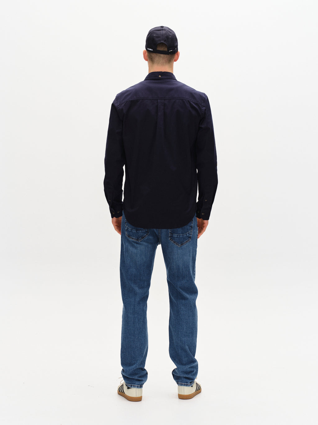 Gabba Bent Regular Ox Long Sleeve Dark Navy