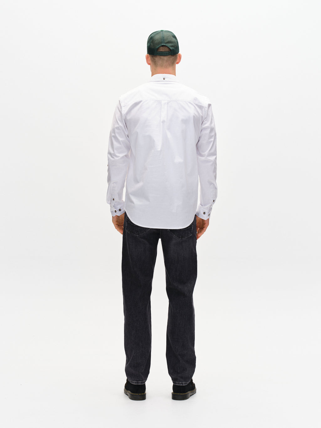 Gabba Bent Regular Ox Long Sleeve White
