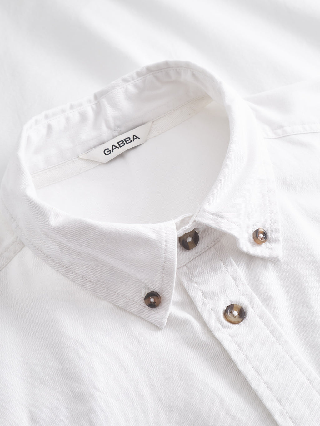 Gabba Bent Regular Ox Long Sleeve White
