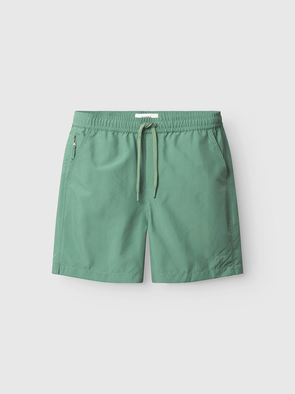 Gabba Jackson Plain Shorts - Green Sea