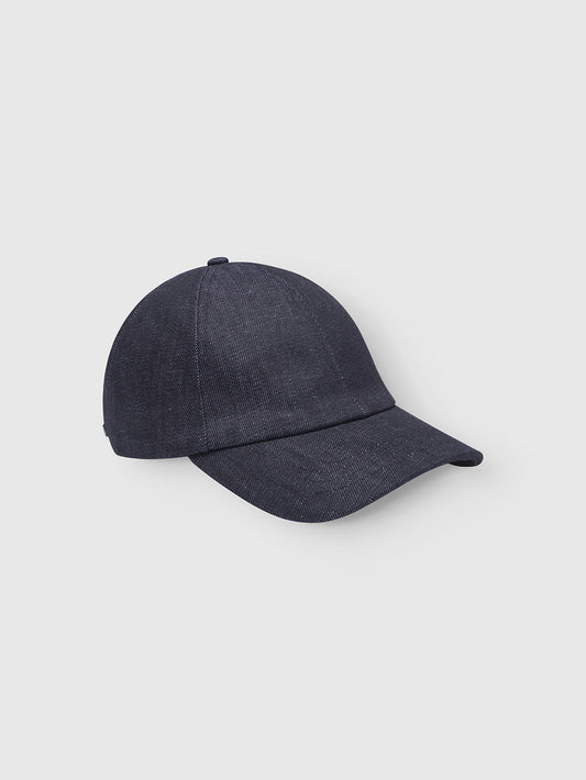 Gabba Sty Self Dark Blue Denim Cap
