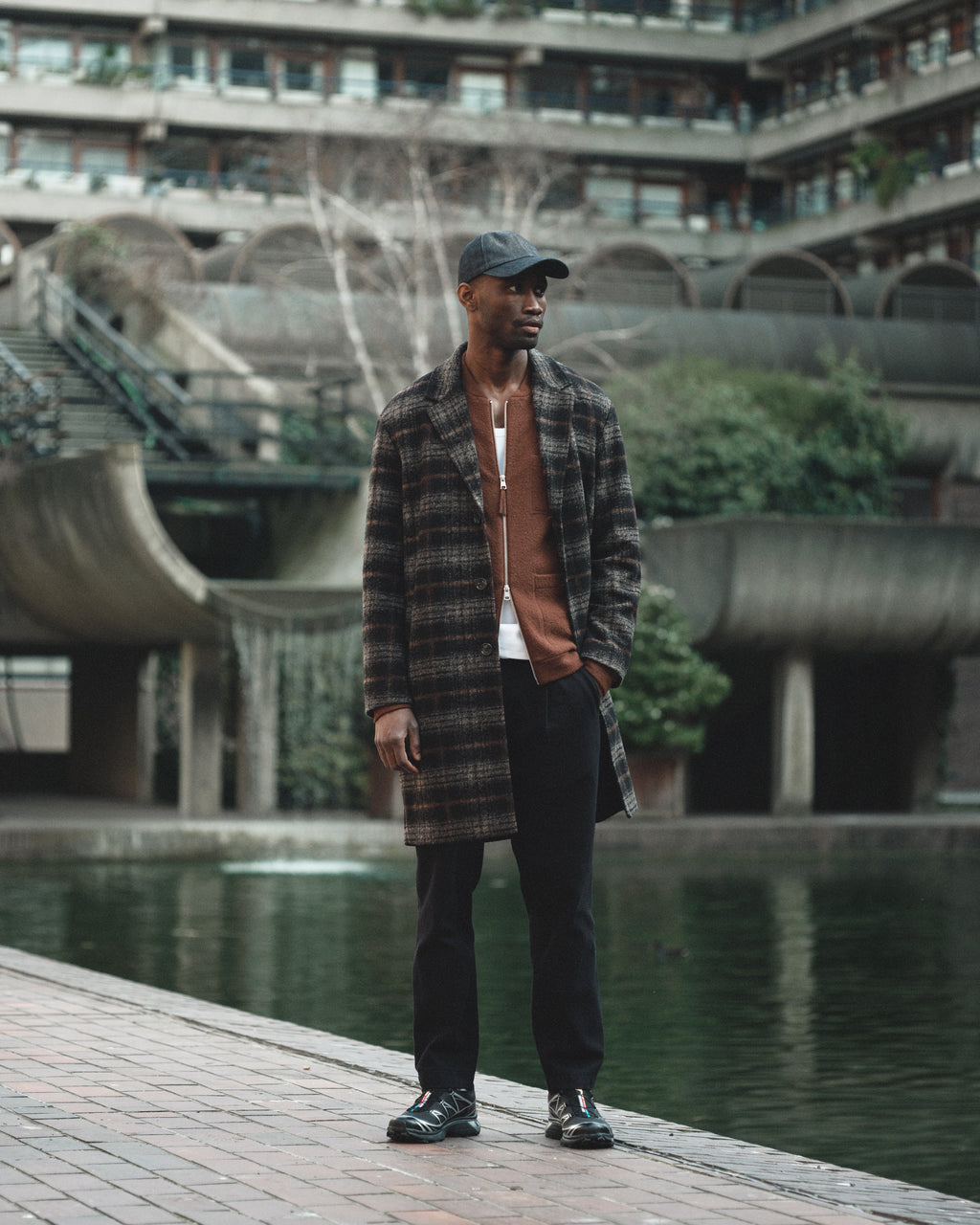 Gabba Sty Self Dark Blue Denim Cap