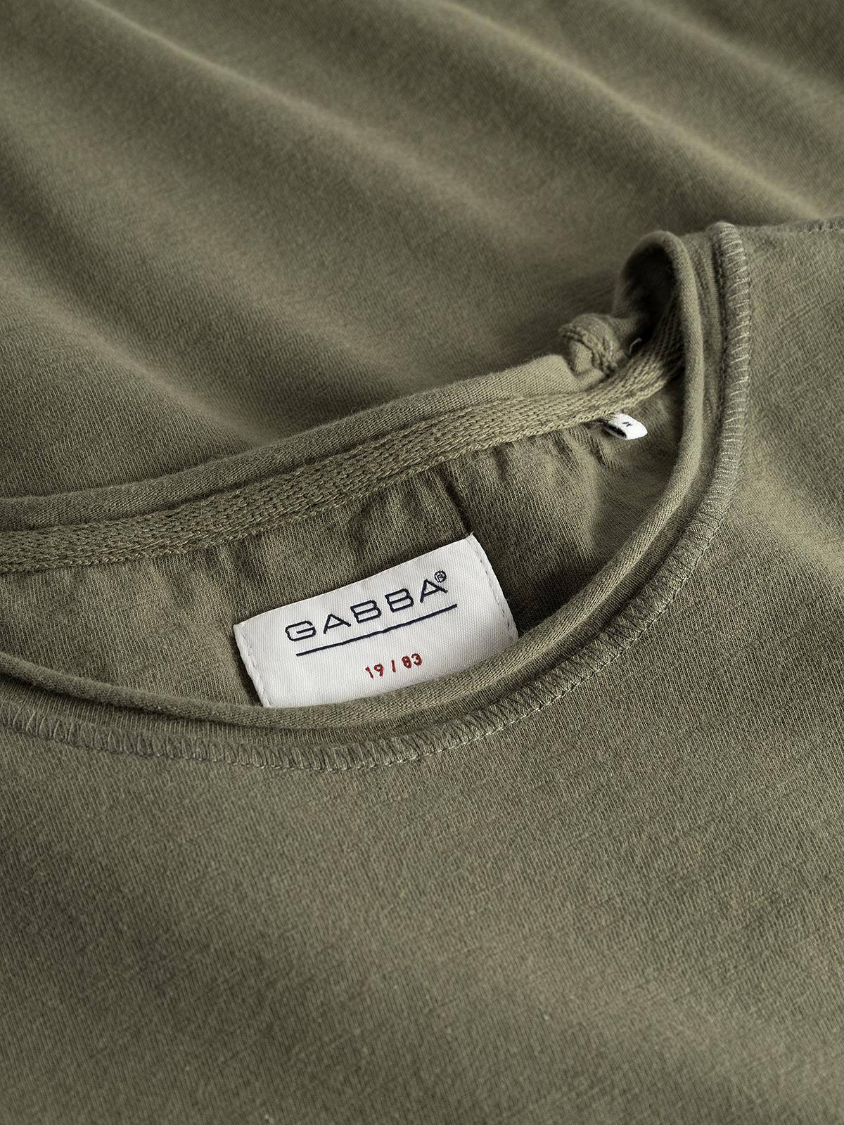 Gabba Konrad Slub S/S Tee Army