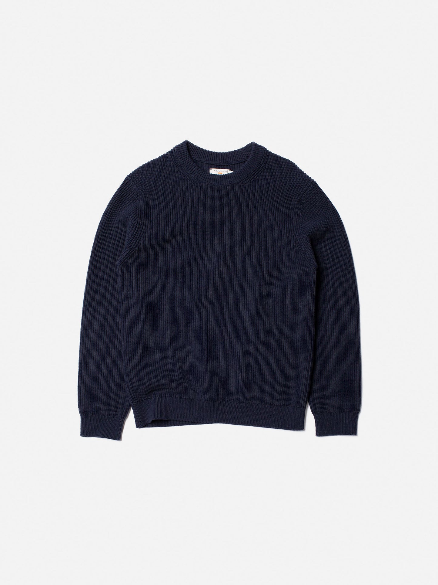 Nudie August Rib Cotton Navy