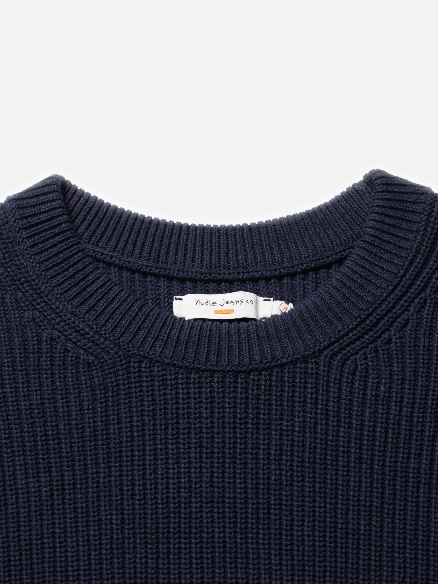 Nudie August Rib Cotton Navy