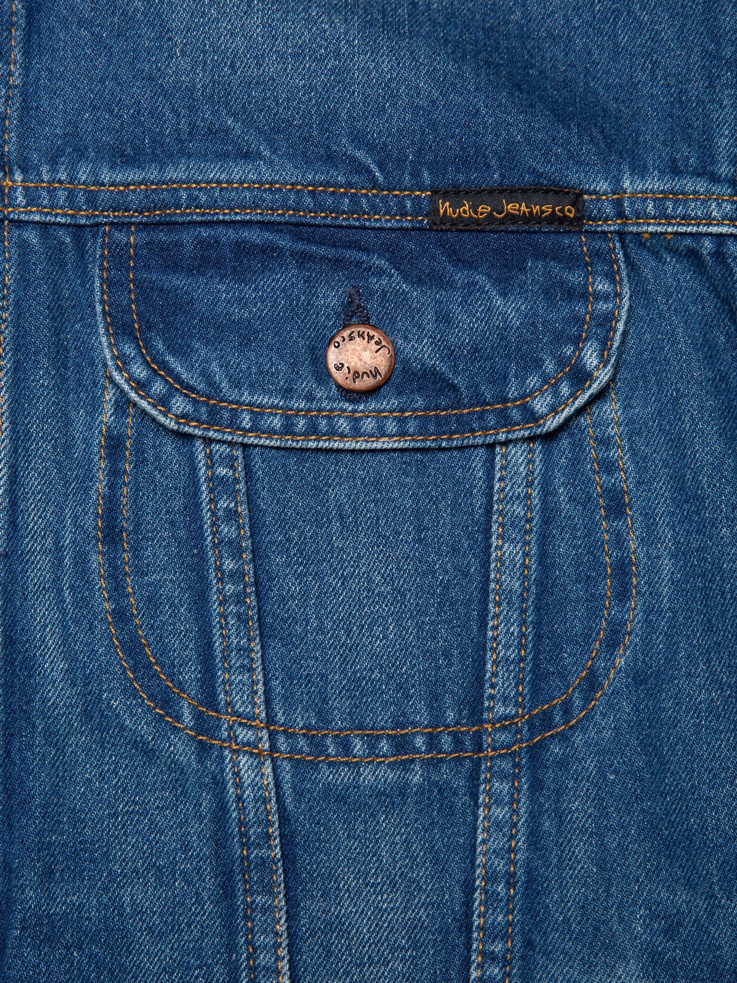 Nudie Danny Greasy Denim Jacket