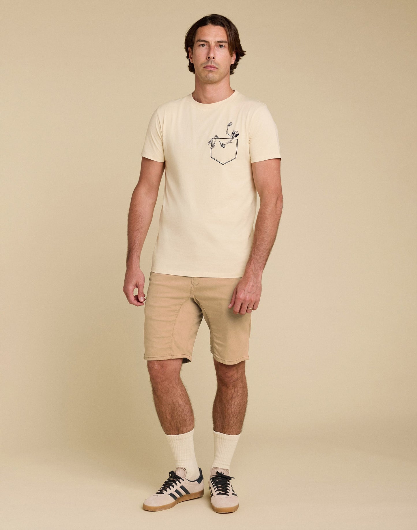 Pull-in Dening Chino Short Biscotti