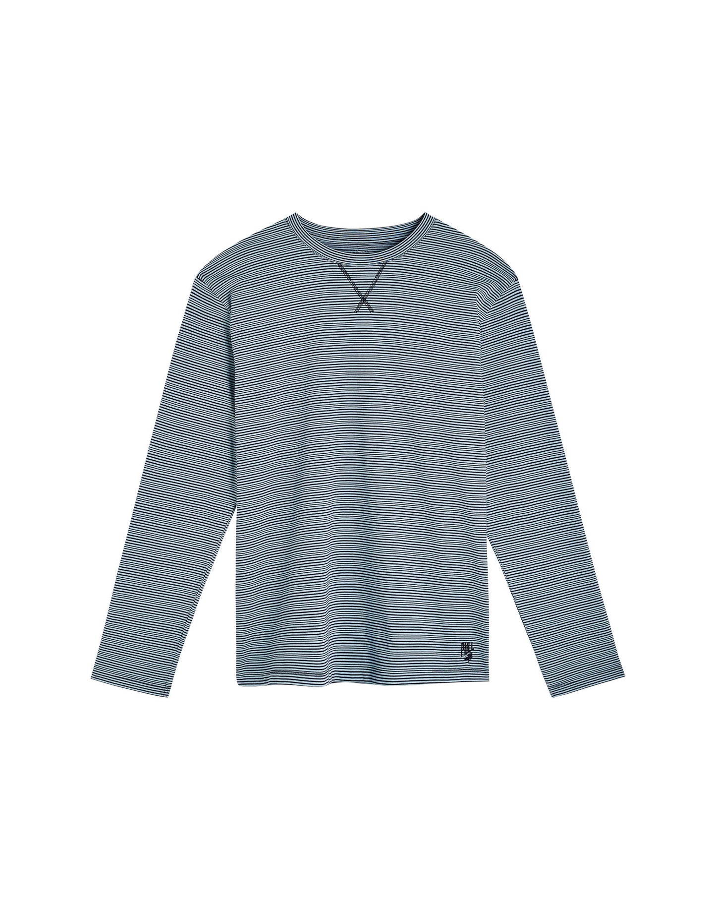 Pull-in TSH Long sleeve Blue Stripe