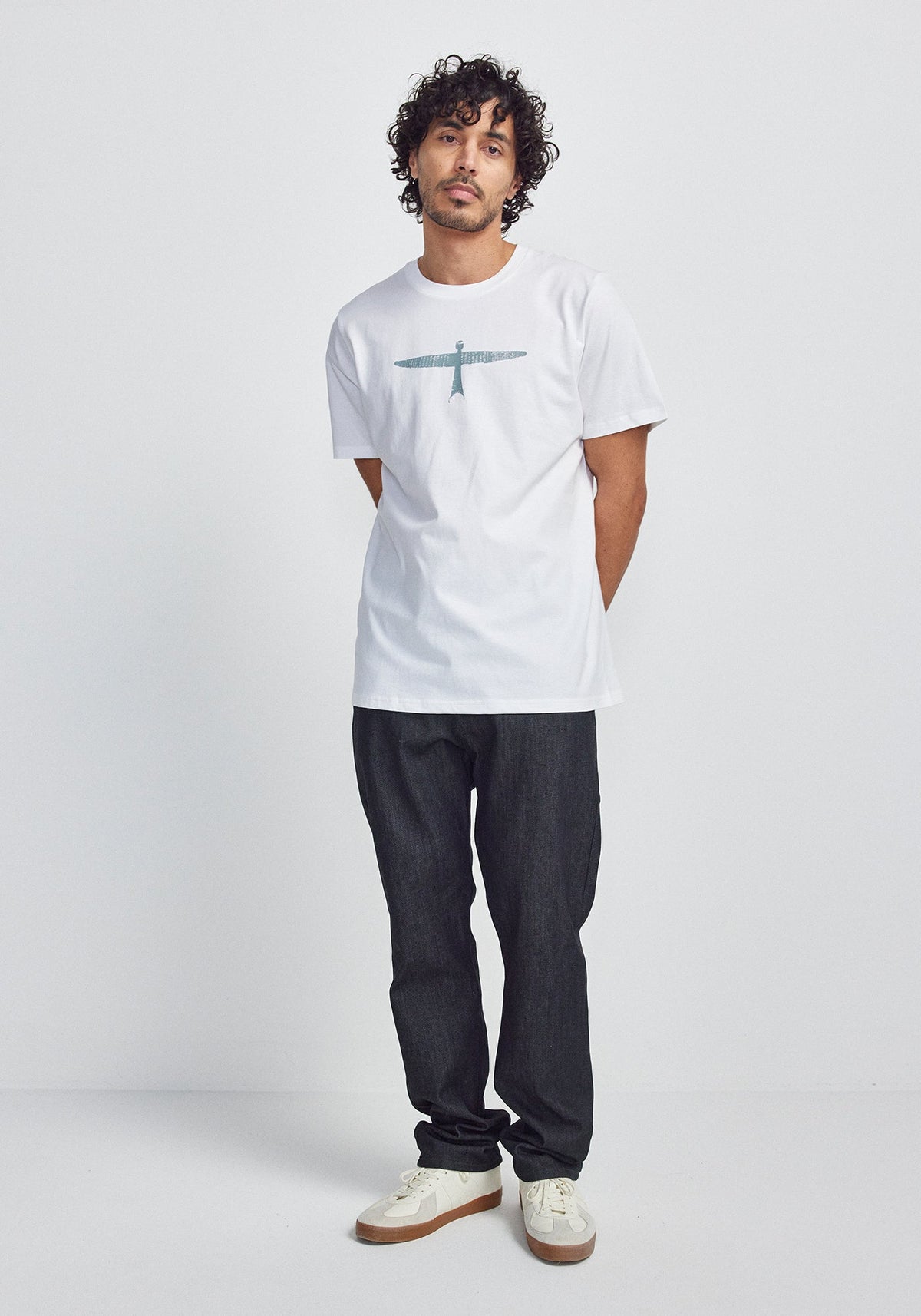 Untouched World Project U Tee - White/Sage