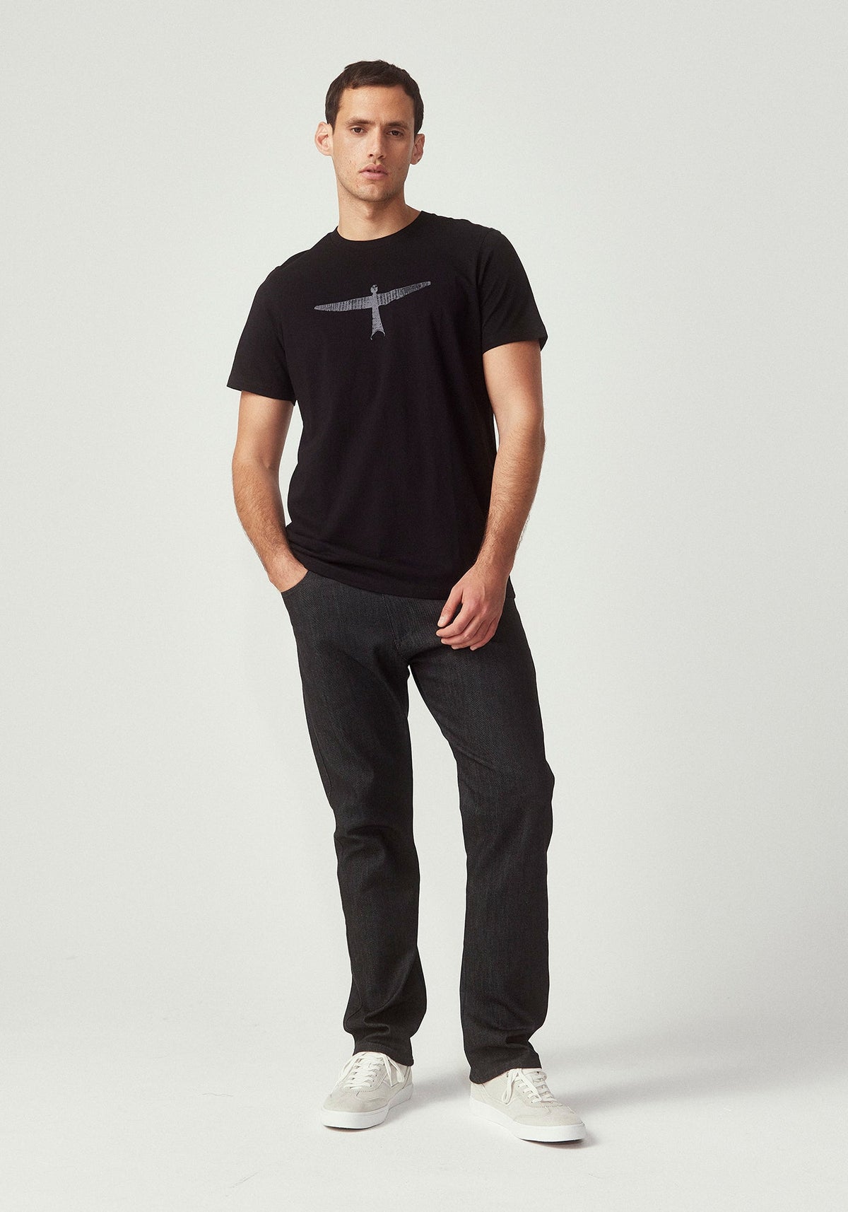 Untouched World Project U Tee - Black/Slate