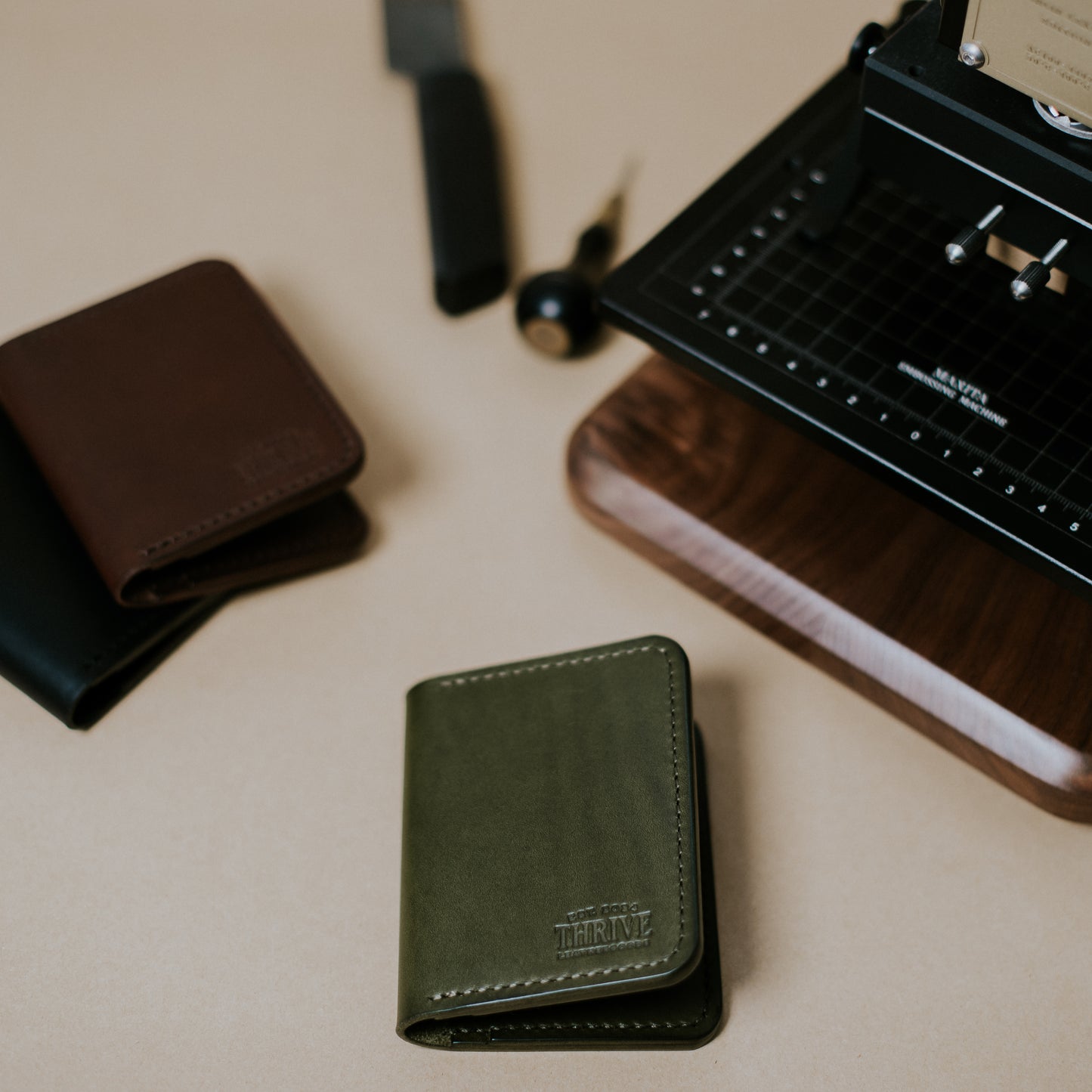 Thrive Leathergoods Full-grain Leather Bifold