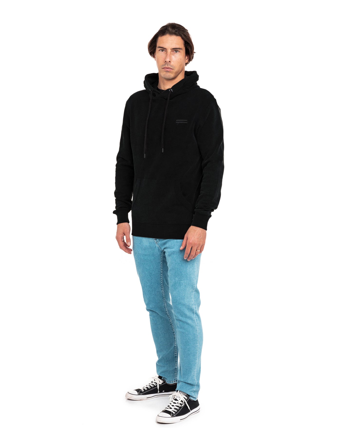 Pull-in Hoodie Plain FinnBlack