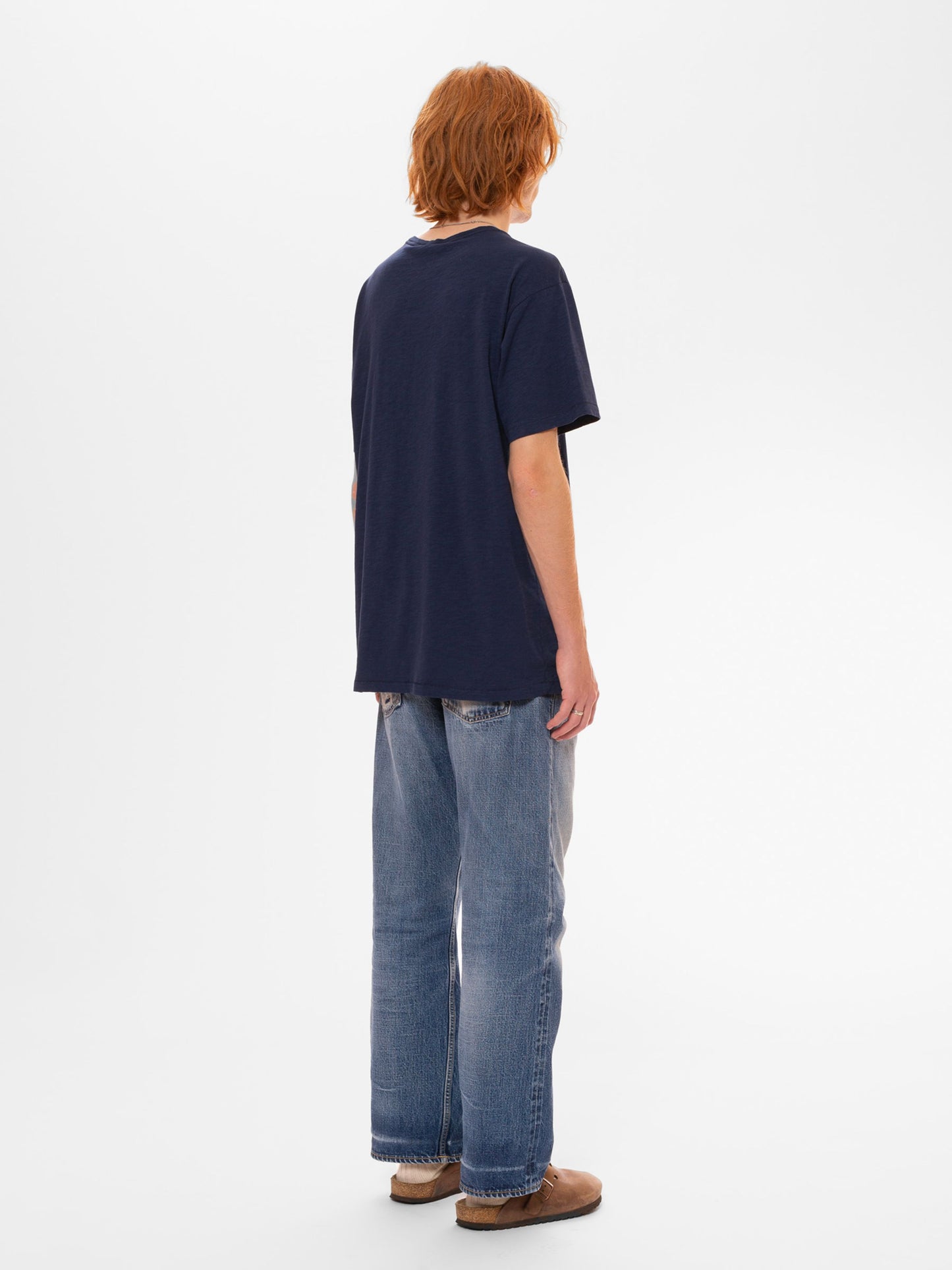 Nudie Roffe T-Shirt French Blue