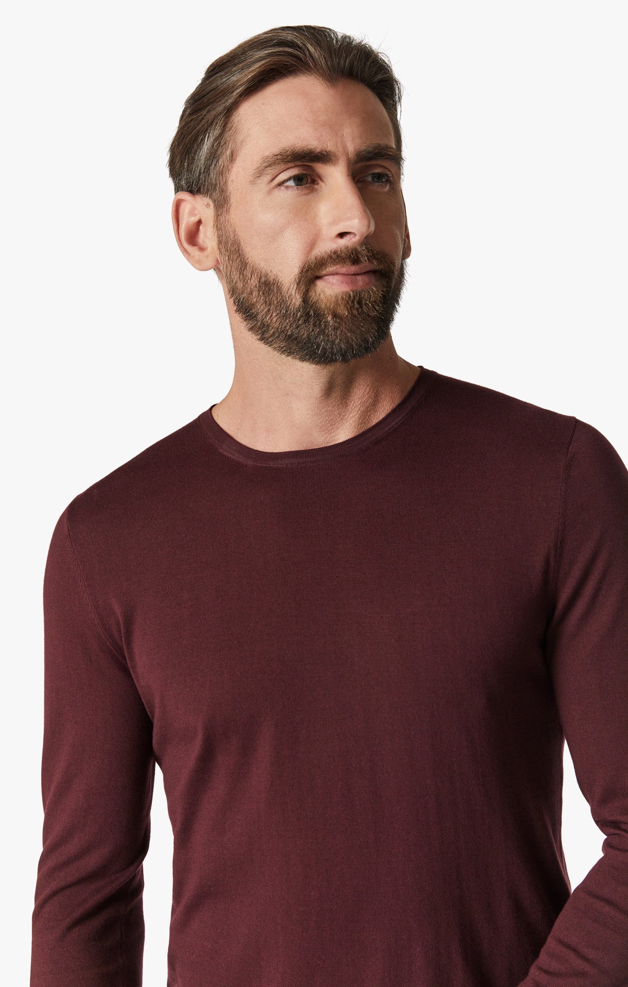 34 Heritage Crew Neck Sweater Decadent Chocolate