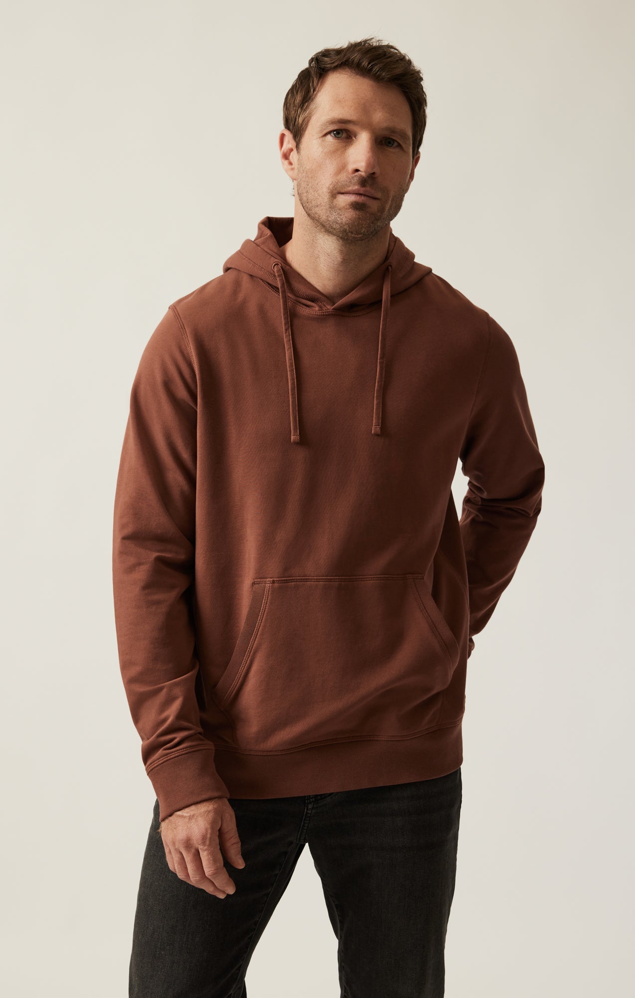 34 Heritage French Terry Hoodie Cinnamon