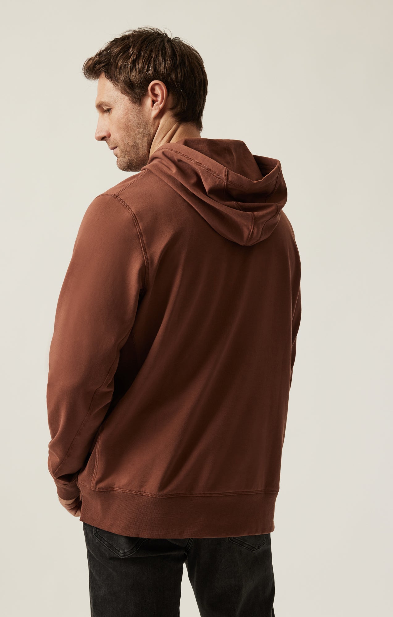 34 Heritage French Terry Hoodie Cinnamon
