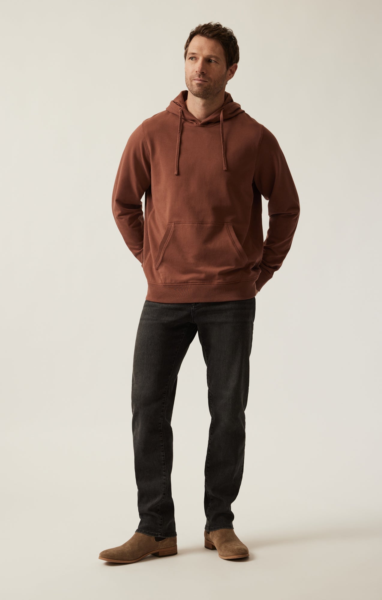 34 Heritage French Terry Hoodie Cinnamon
