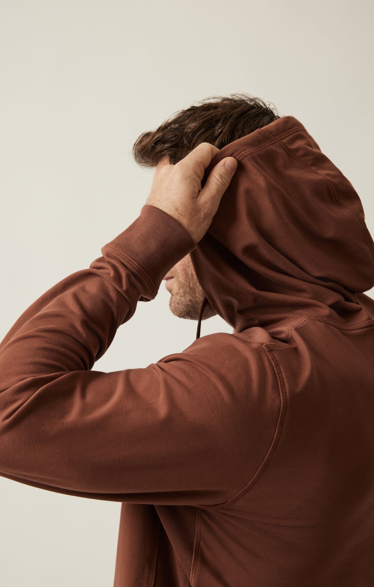 34 Heritage French Terry Hoodie Cinnamon