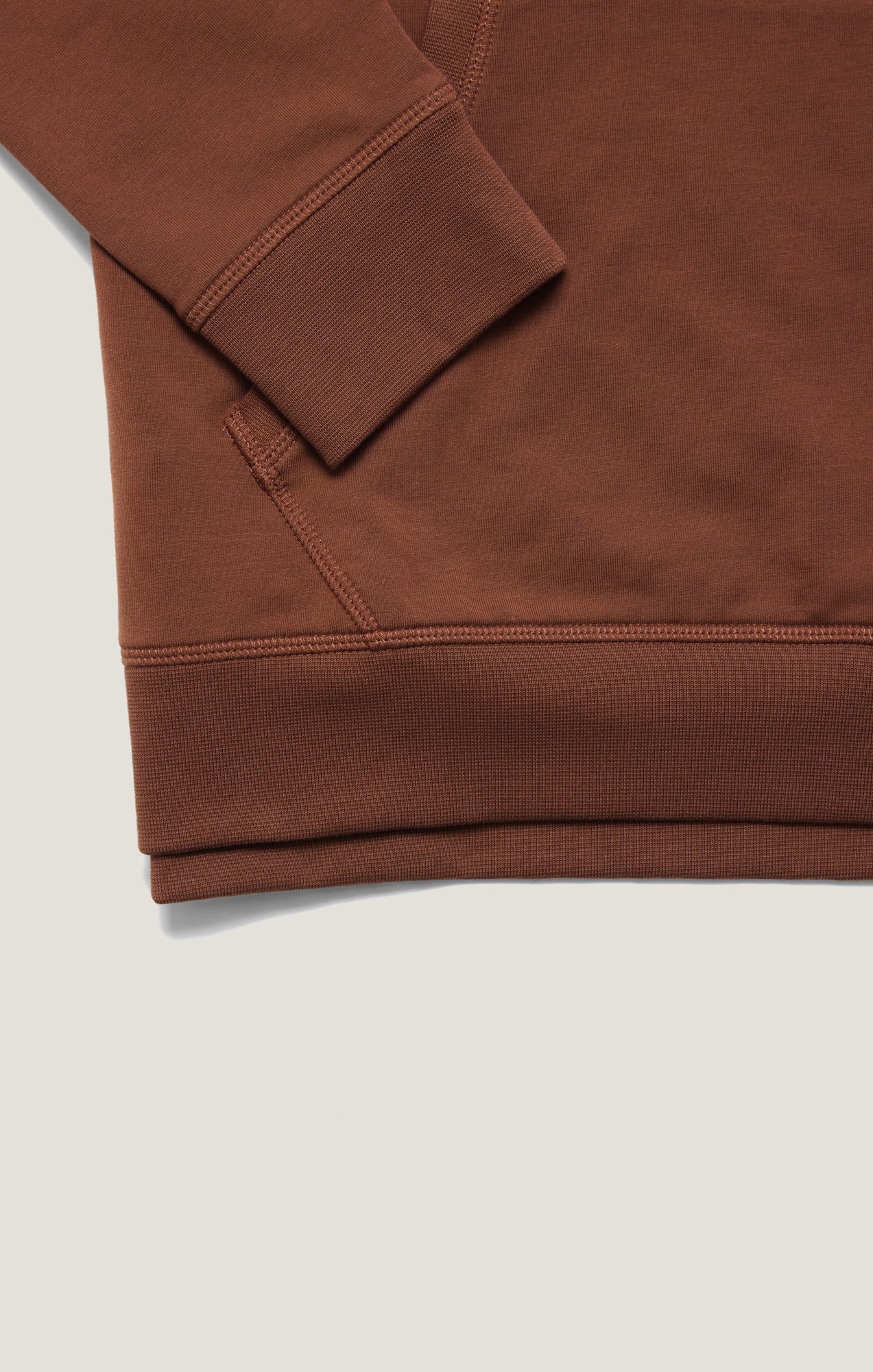 34 Heritage French Terry Hoodie Cinnamon