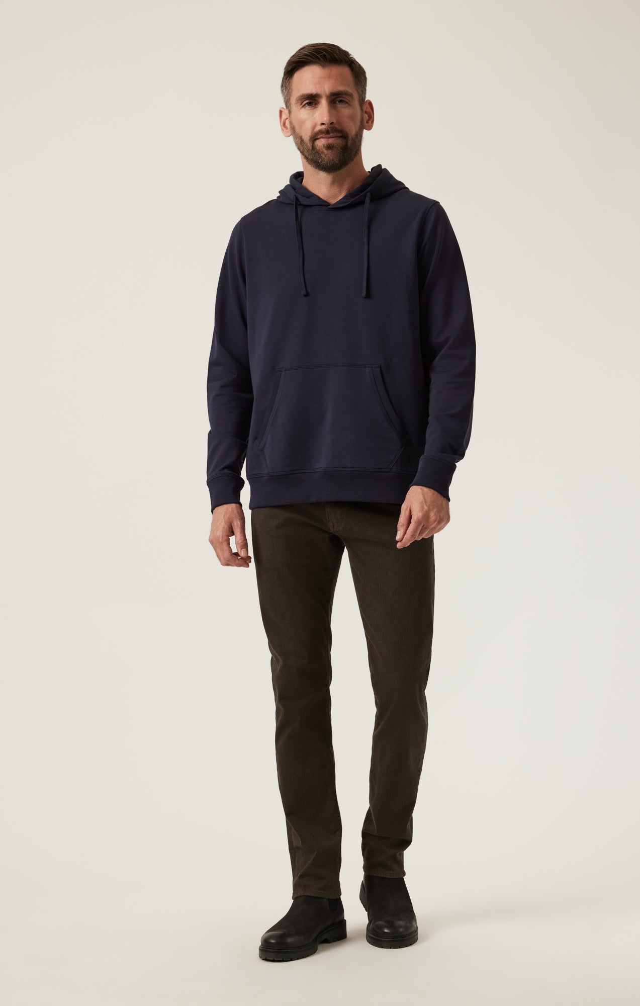 34 Heritage French Terry Hoodie Navy