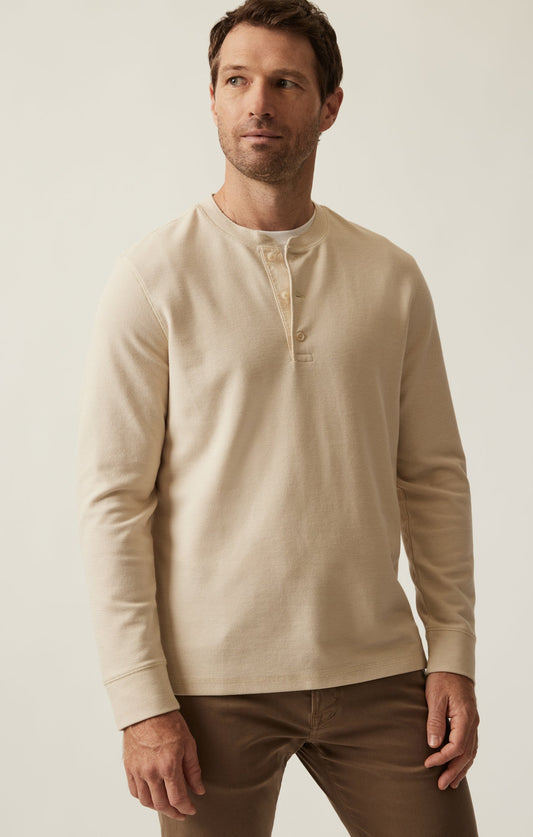 34 Heritage Long Sleeve Henley Oatmeal