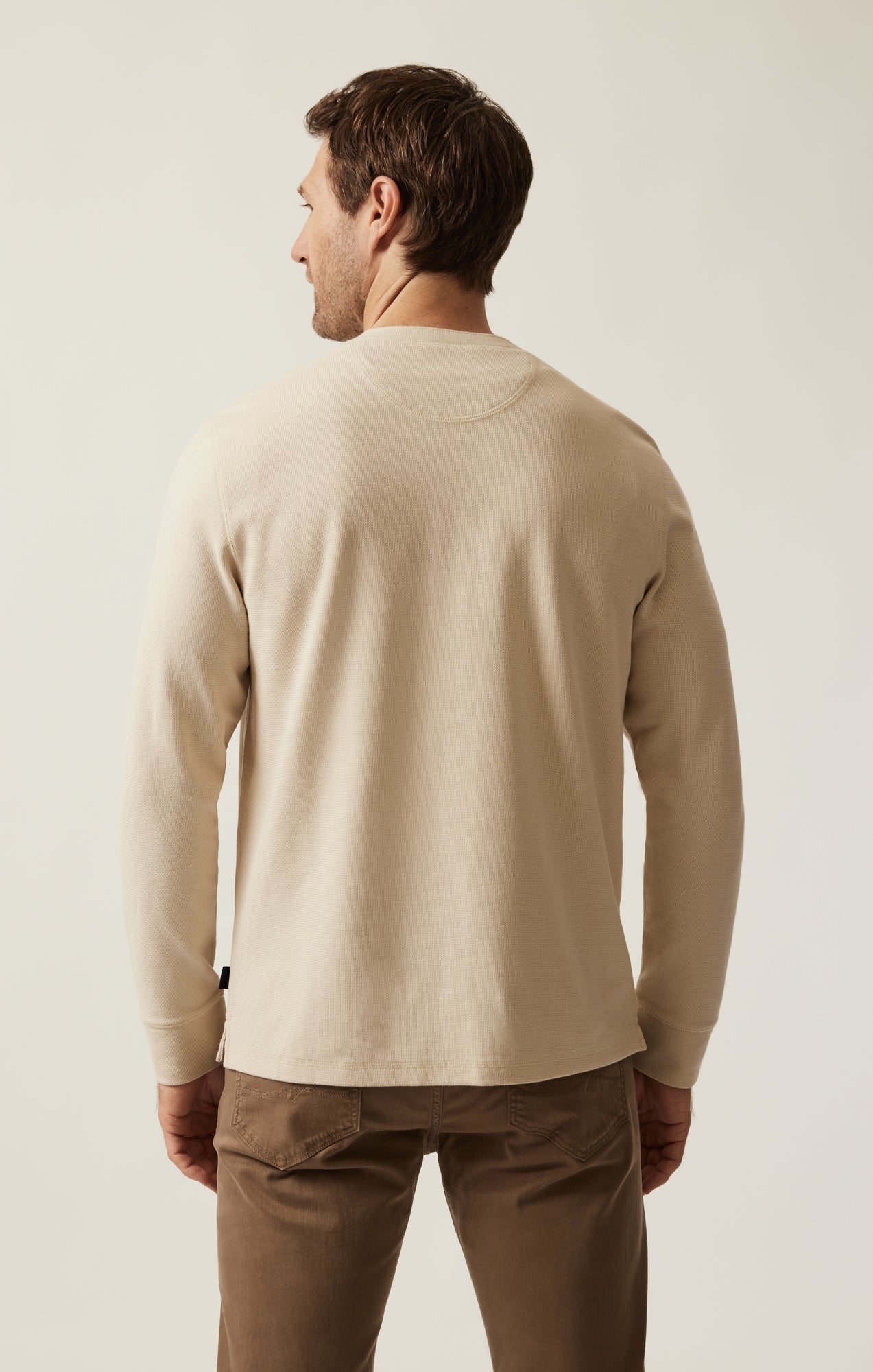 34 Heritage Long Sleeve Henley Oatmeal