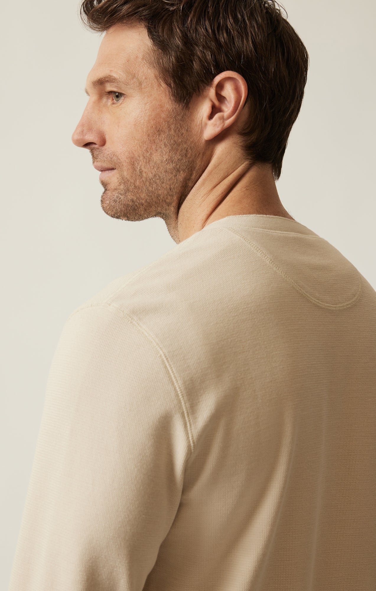 34 Heritage Long Sleeve Henley Oatmeal