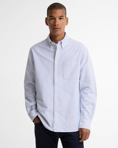 Barbour Authentic Striped Oxford Shirt - Blue
