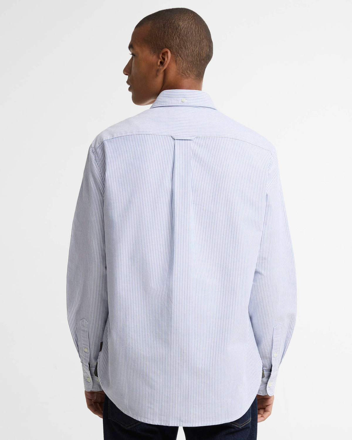 Barbour Authentic Striped Oxford Shirt - Blue
