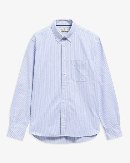 Barbour Authentic Striped Oxford Shirt - Blue