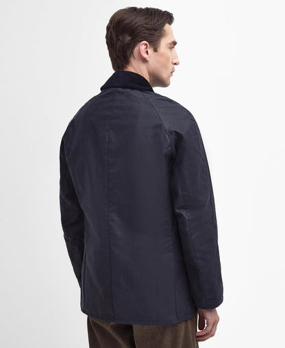 Barbour Ashby Wax Jacket Navy