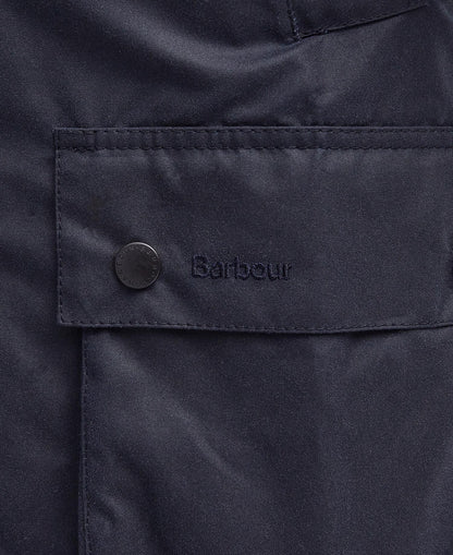 Barbour Ashby Wax Jacket Navy