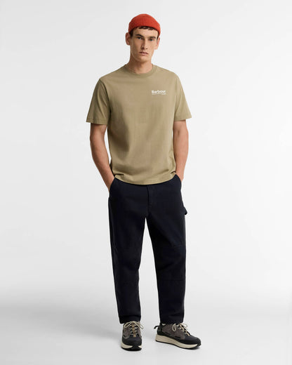 Barbour Birchcliffe Relaxed Graphic T-Shirt - Mushroom
