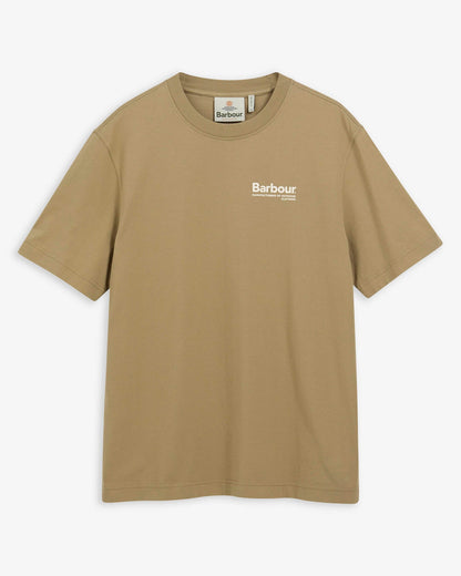 Barbour Birchcliffe Relaxed Graphic T-Shirt - Mushroom