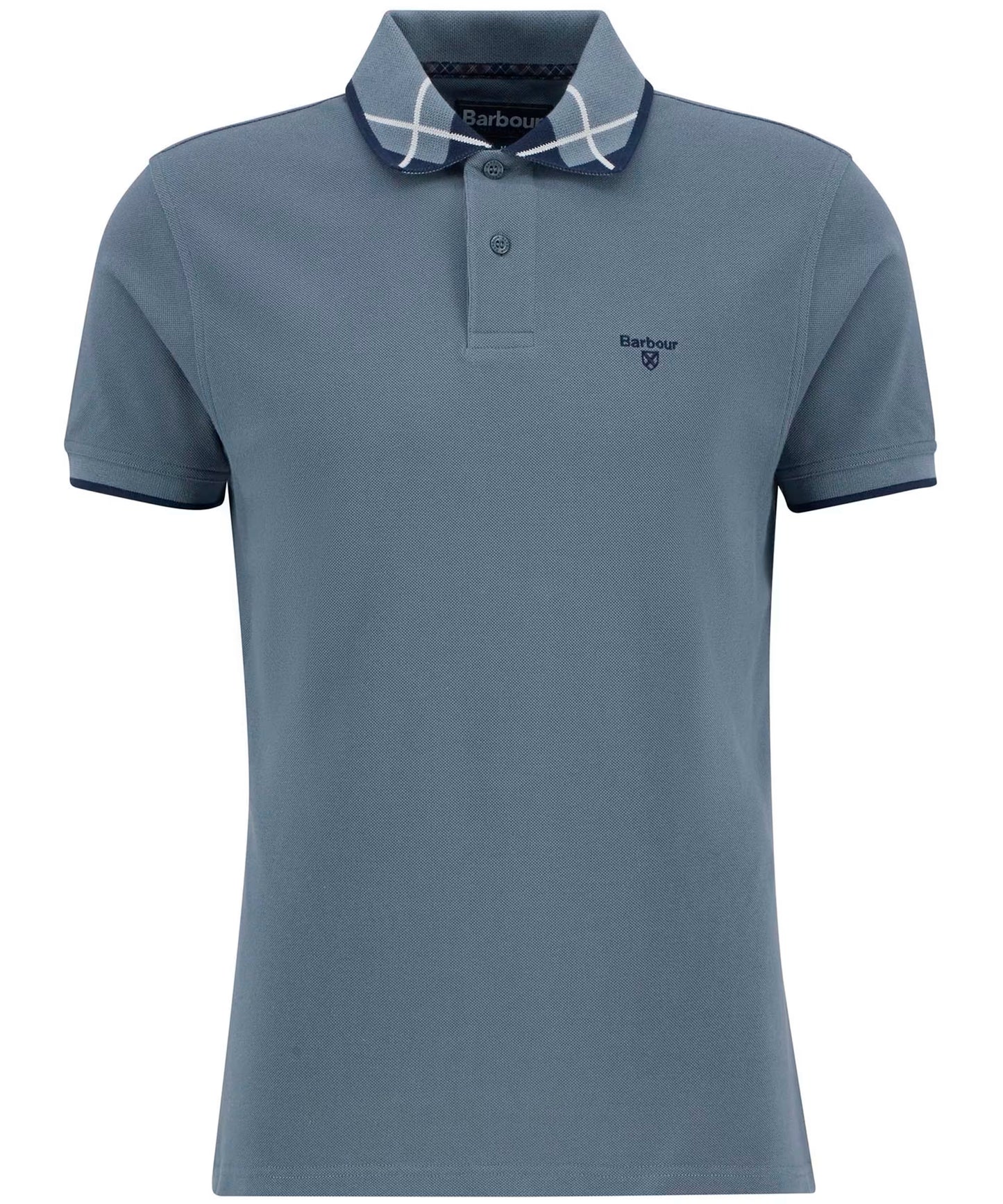 Barbour Brodie Tailored Polo Shirt Bluestone