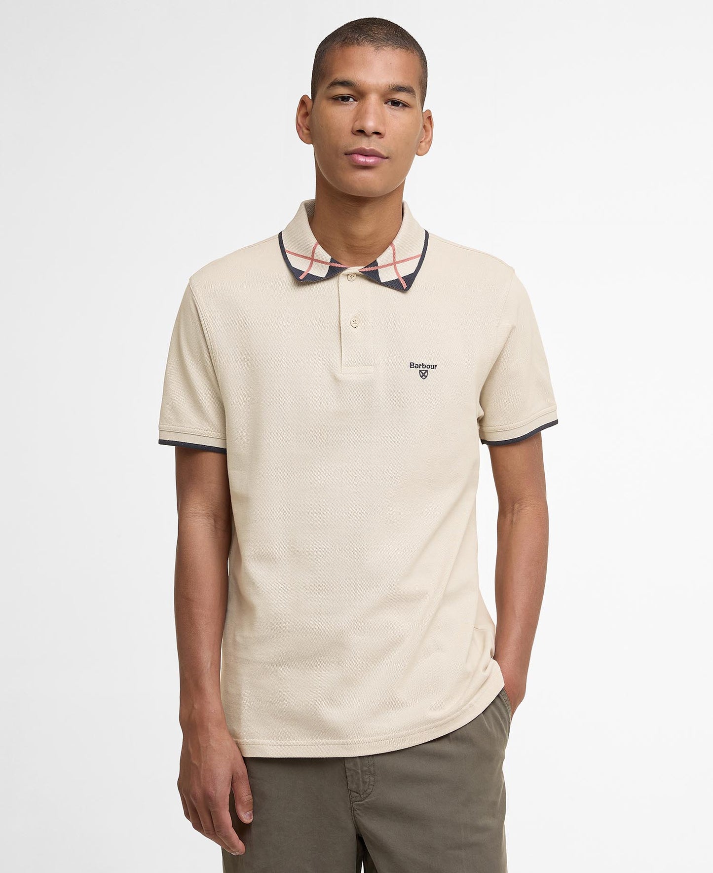 Barbour Brodie Tailored Polo Shirt Mist